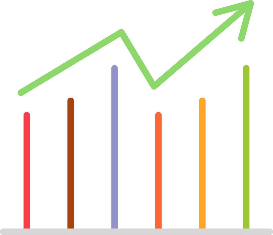 Statistik-Vektorsymbol vektor