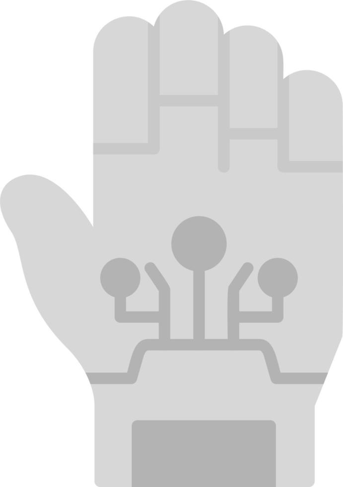 Roboter Hand Vektor Symbol