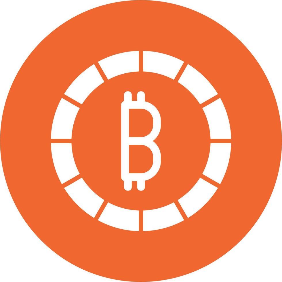 bitcoin kryptovaluta vektor ikon