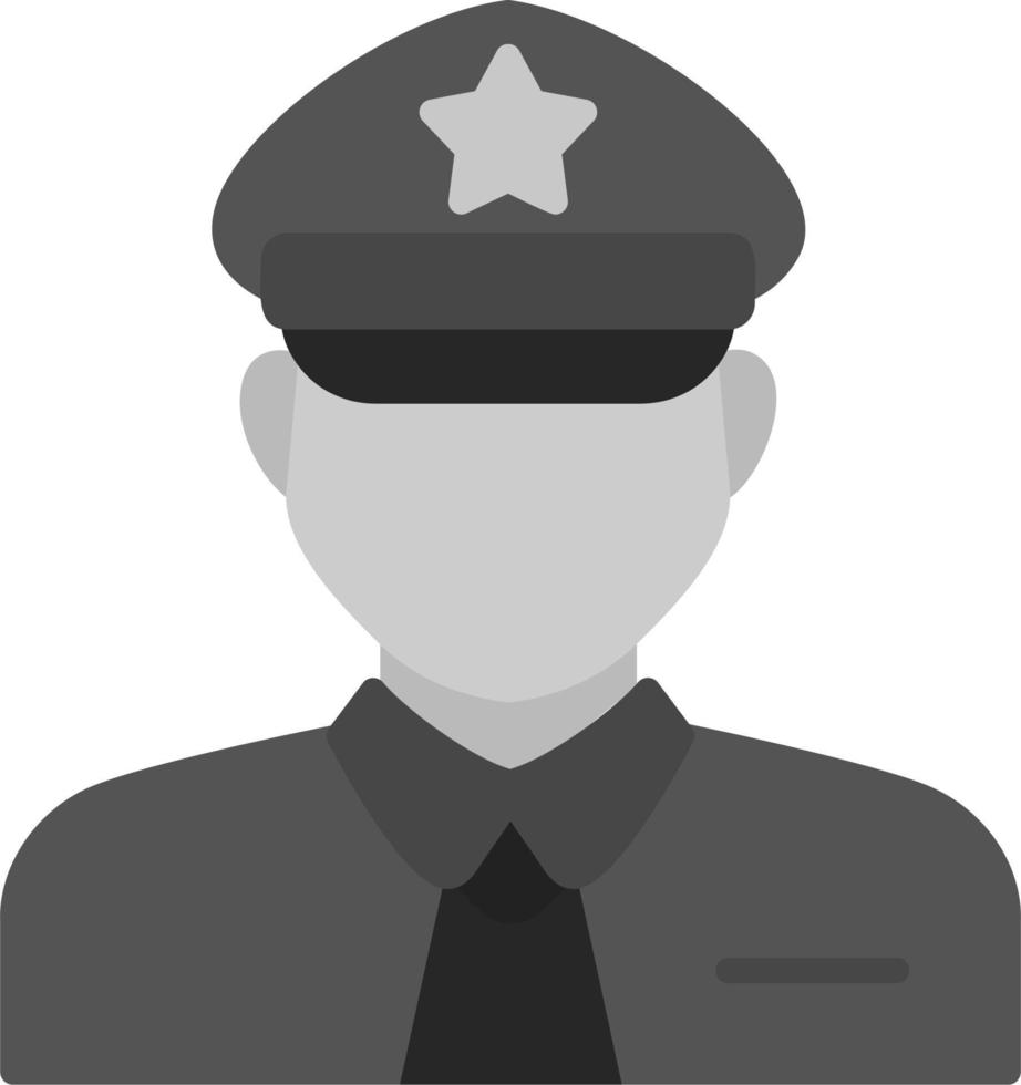 Polizist-Vektor-Symbol vektor