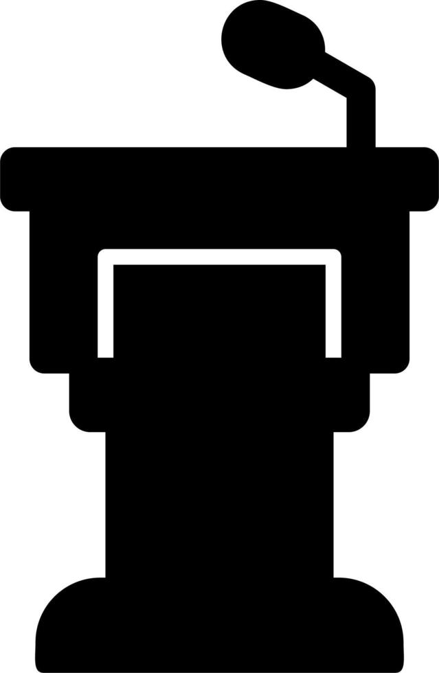 Podium-Vektor-Symbol vektor