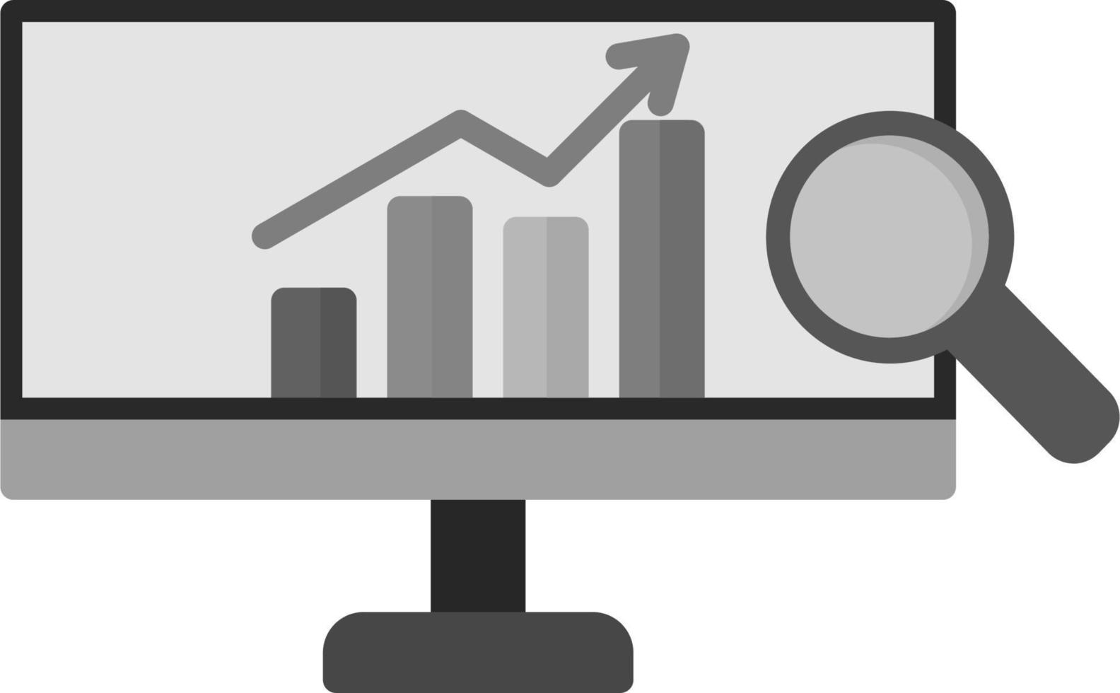 data forskning vektor ikon