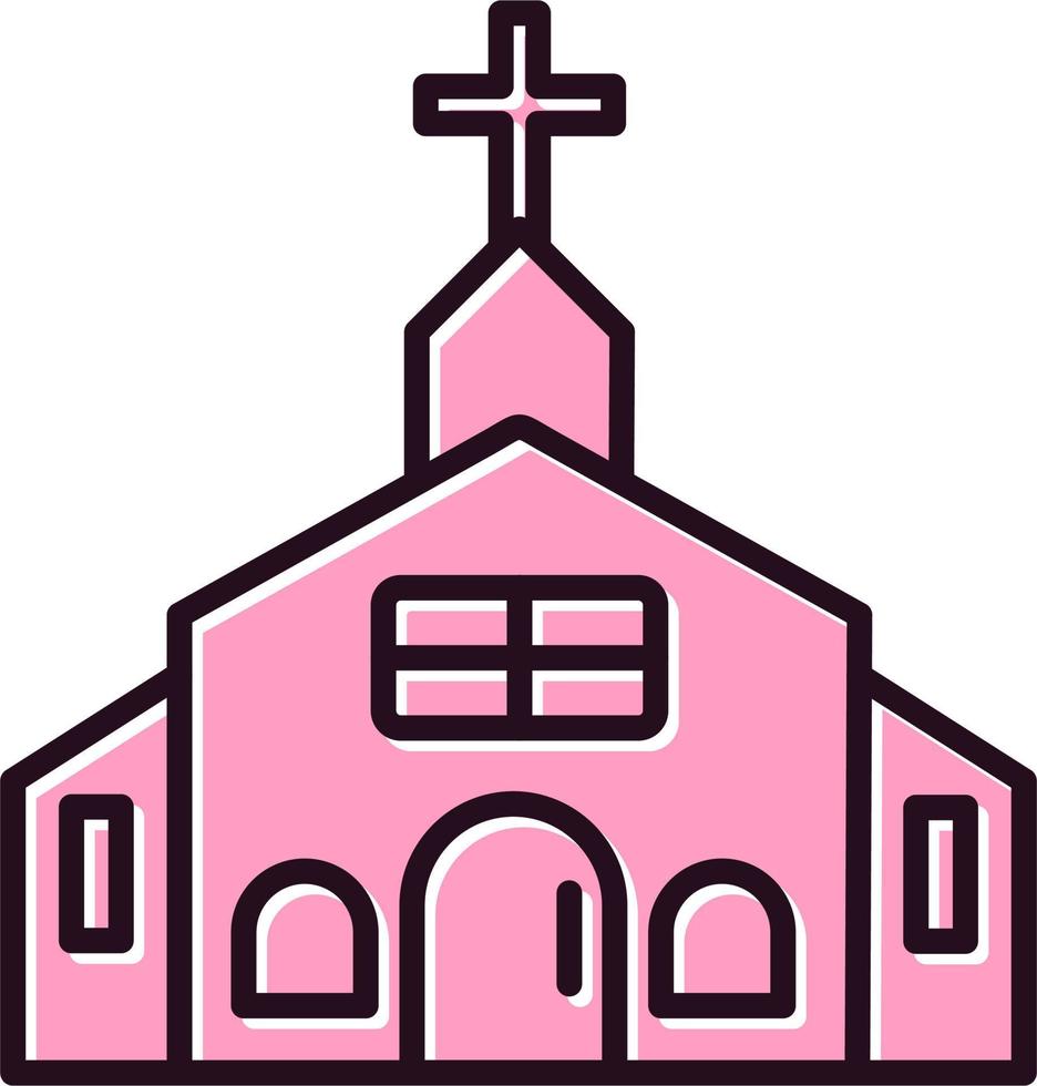 Kirchenvektorsymbol vektor