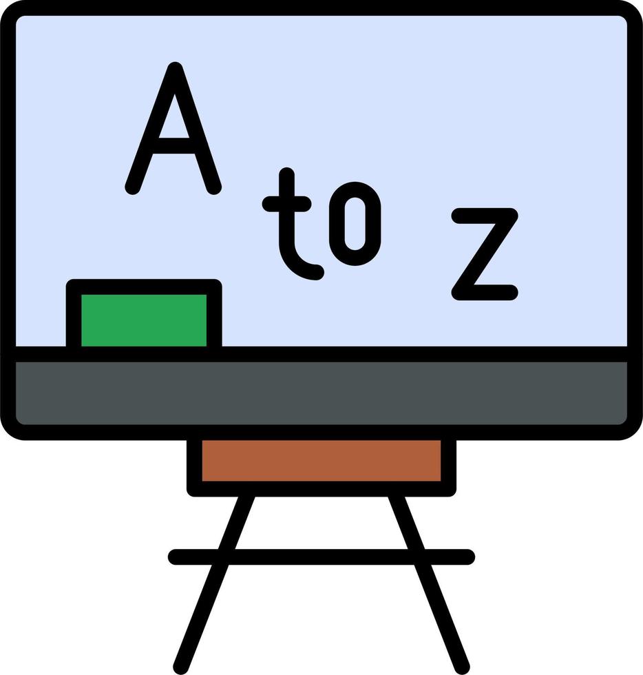 whiteboard vektor ikon