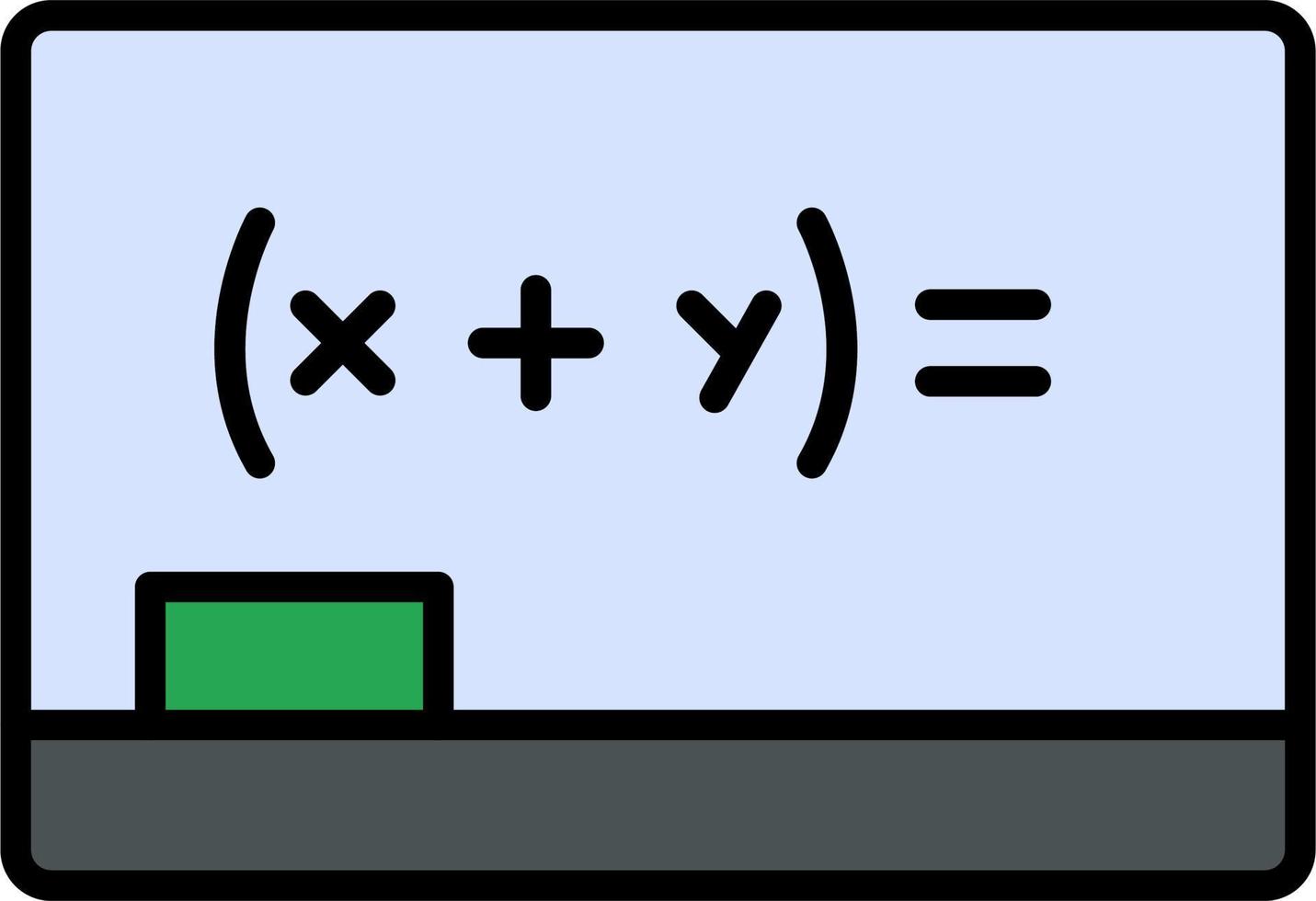 Mathematik-Vektor-Symbol vektor