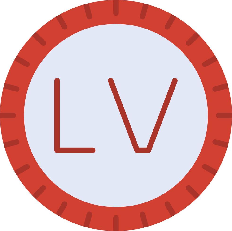 Lettland wählen Code Vektor Symbol