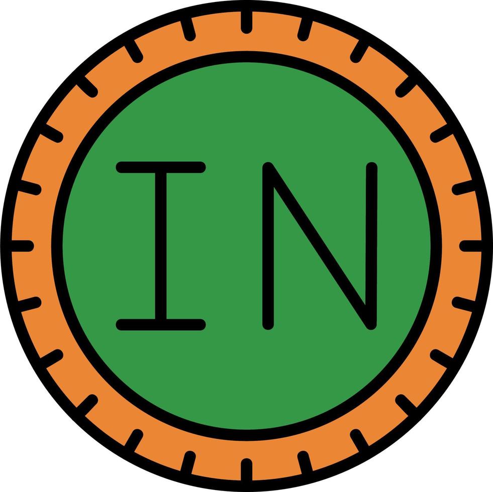 Indien wählen Code Vektor Symbol