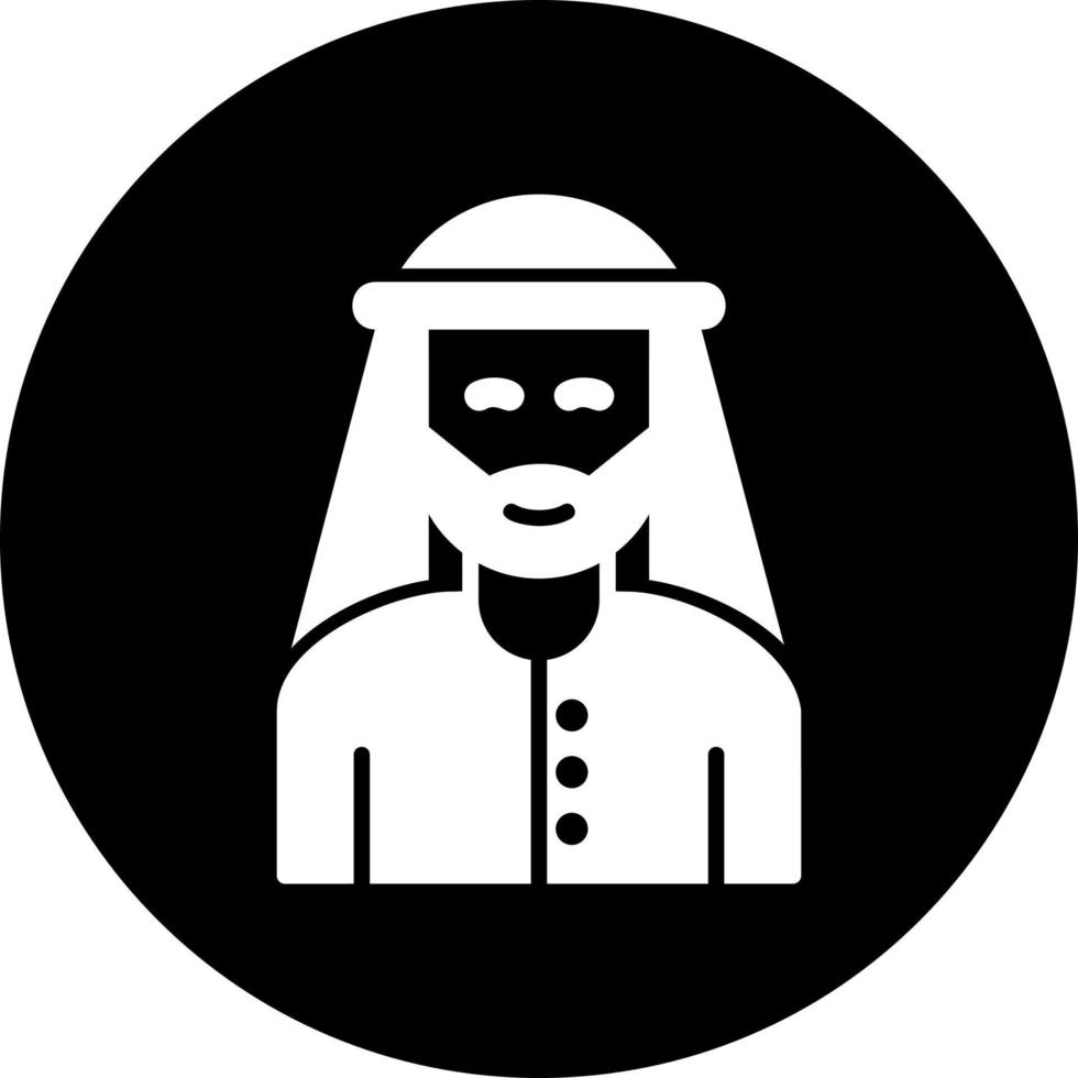 arabisch Mann Vektor Symbol