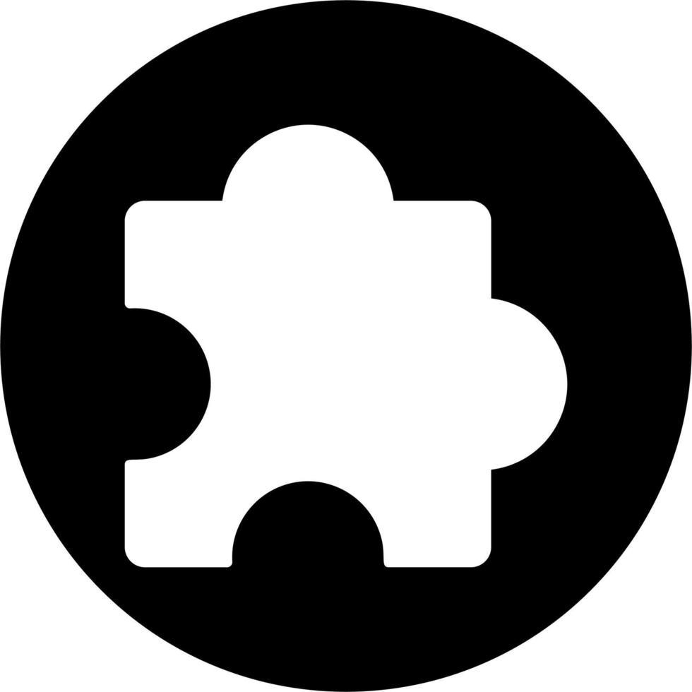 Puzzle-Vektor-Symbol vektor