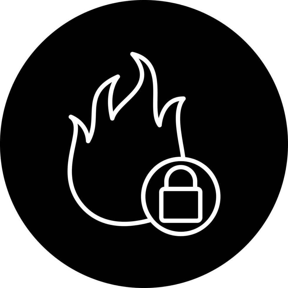 Firewall-Vektor-Symbol vektor