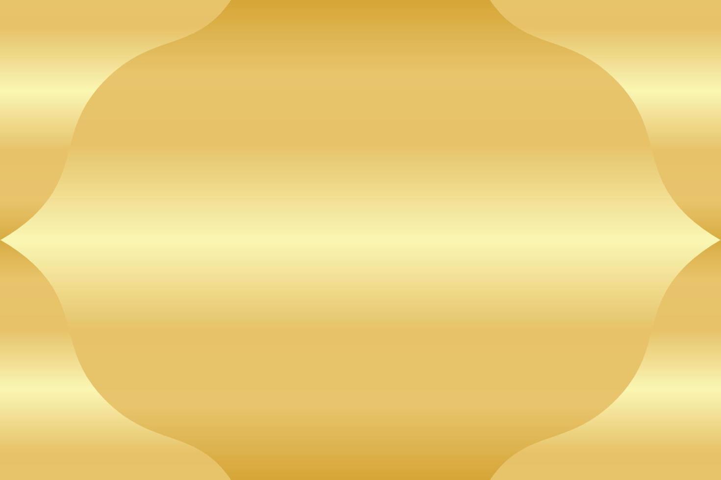 Gold Welle einfach Hintergrund Design vektor