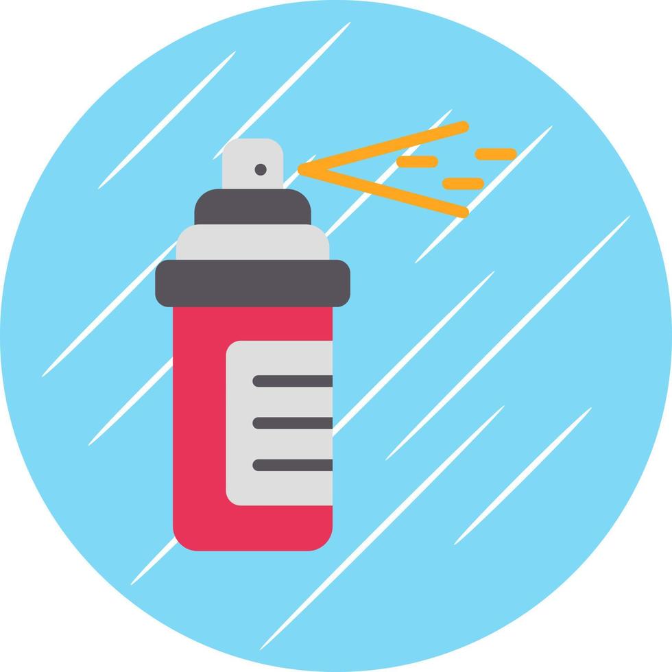 Pfefferspray-Vektor-Icon-Design vektor