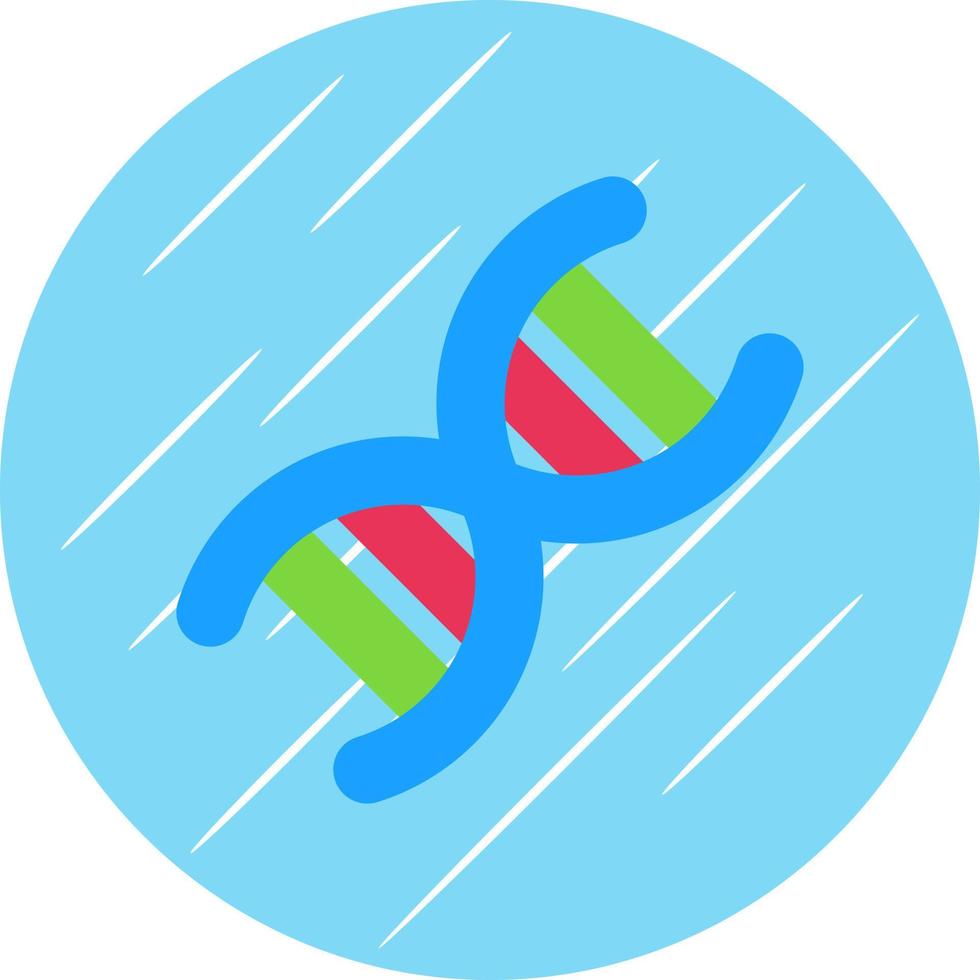 DNA-Vektor-Icon-Design vektor