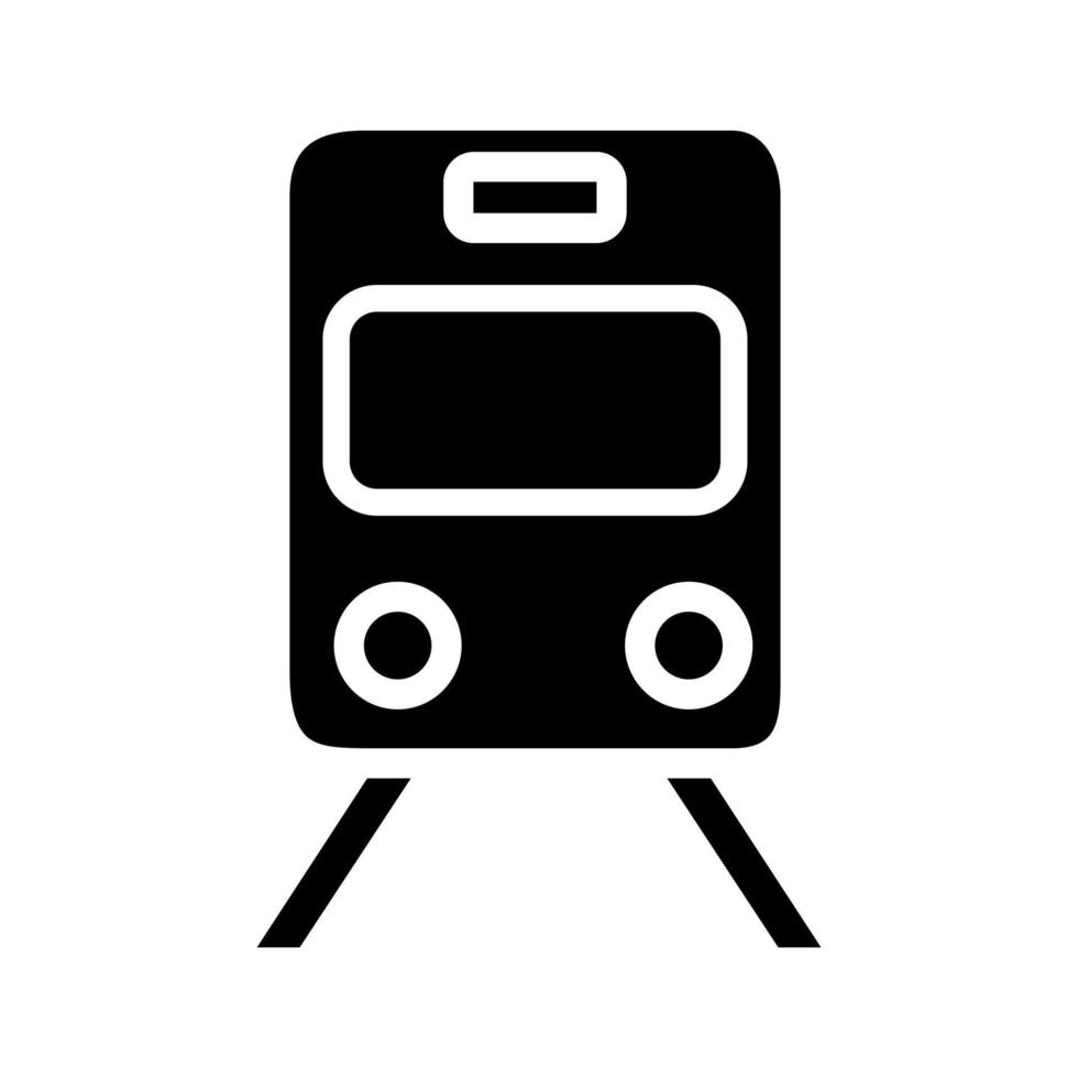 Zug Vektor Symbol. Eisenbahn Illustration unterzeichnen. Straßenbahn Symbol. Öffentlichkeit Transport Logo.