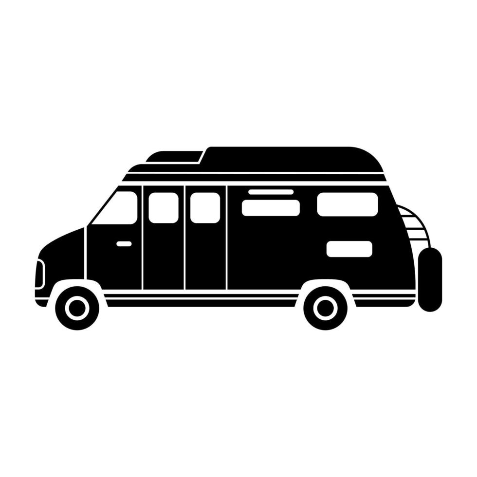 Wohnmobil Symbol Vektor. Tourist Illustration unterzeichnen. Reise Symbol. Ausflug Logo. vektor