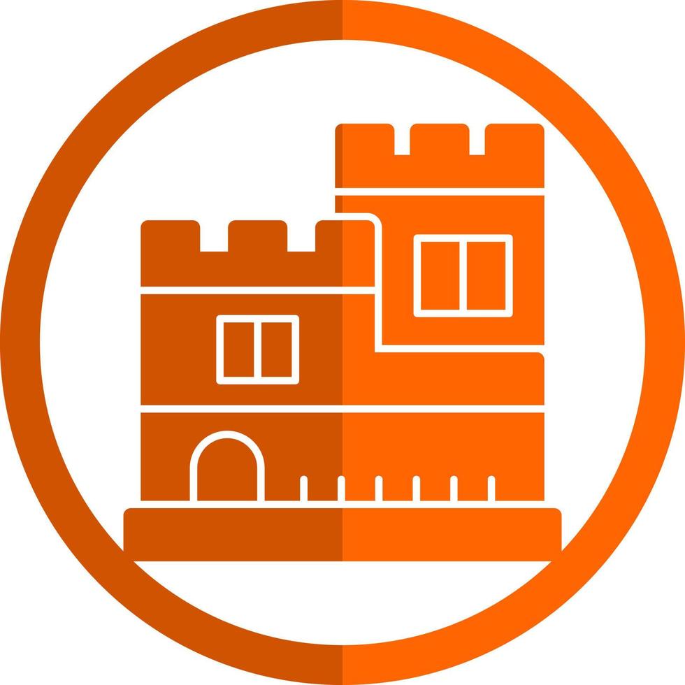 Schloss-Vektor-Icon-Design vektor