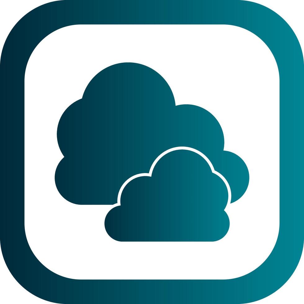 Cloud-Vektor-Icon-Design vektor