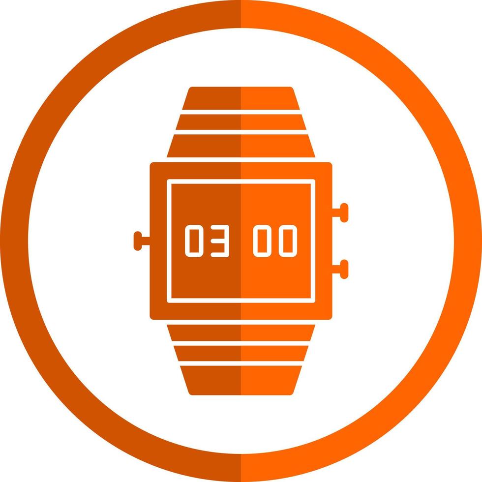 Smartwatch-Vektor-Icon-Design vektor