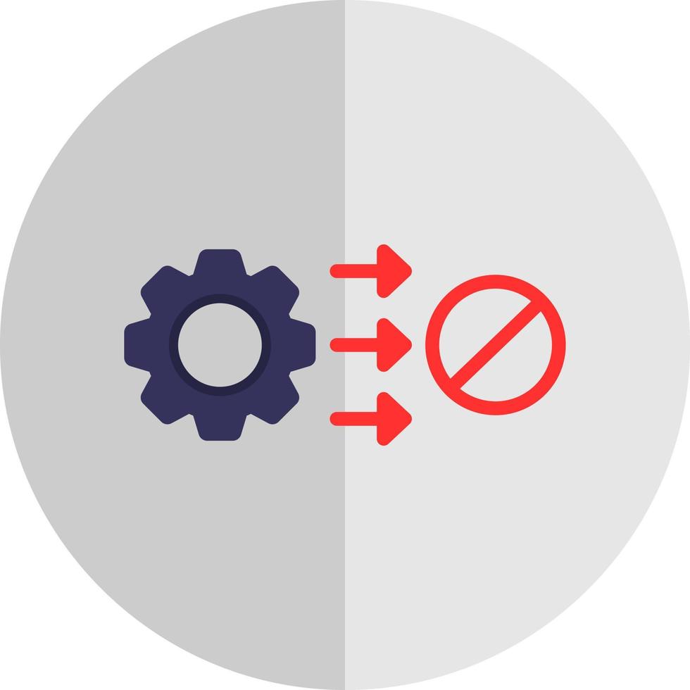 förebyggande vektor ikon design