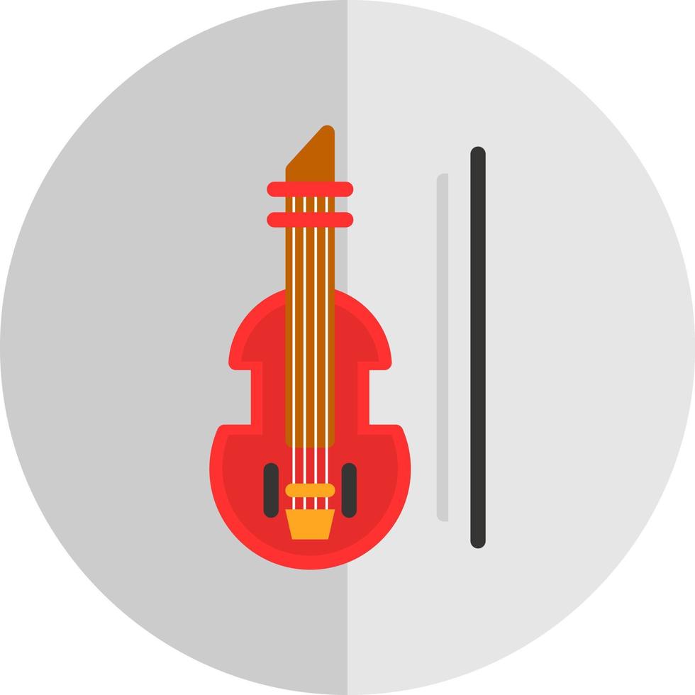 Violine-Vektor-Icon-Design vektor