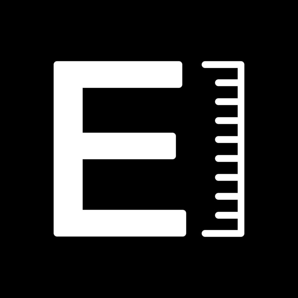 Schriftart-Vektor-Icon-Design vektor