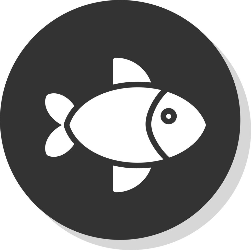 Fisch-Vektor-Icon-Design vektor