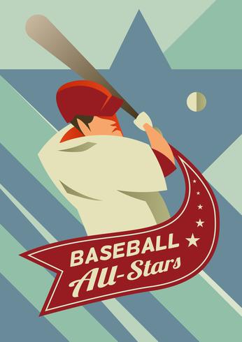 Baseball All-Star vektor
