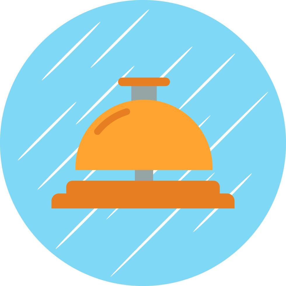 Concierge-Glocke-Vektor-Icon-Design vektor