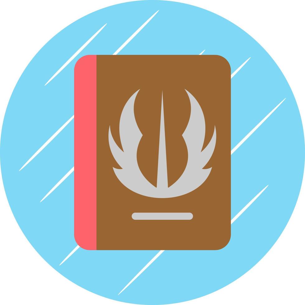 Journal Whills Vektor-Icon-Design vektor