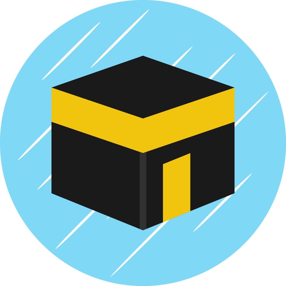 Kaaba-Vektor-Icon-Design vektor