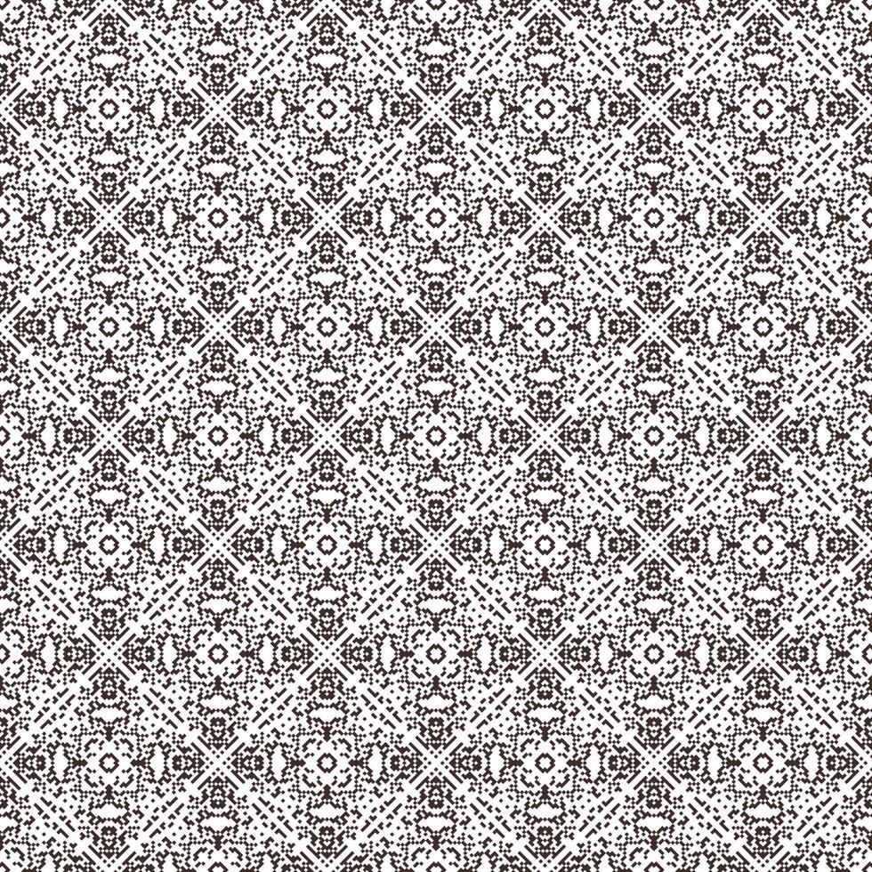 islamisch dekorativ Hintergrund gemacht von klein Quadrate. das Reich Dekoration von abstrakt Muster zum Konstruktion von Stoff oder Papier. vektor
