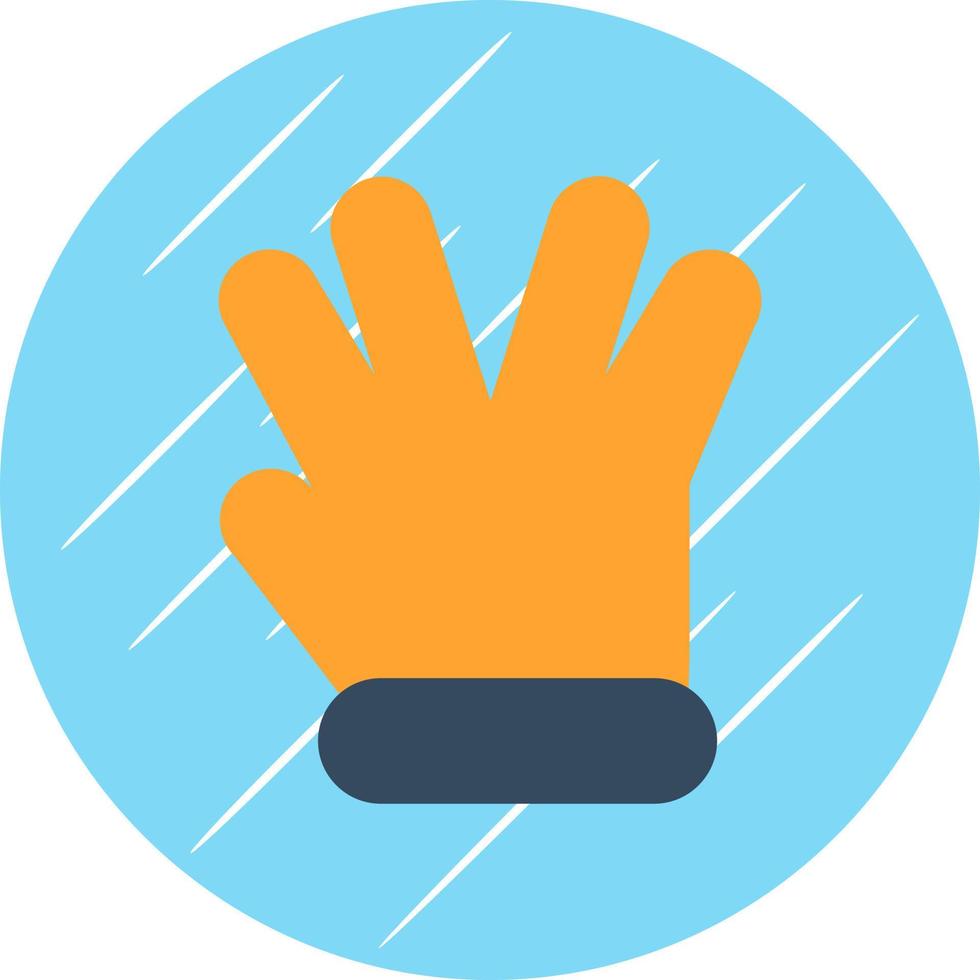 Handspock-Vektor-Icon-Design vektor