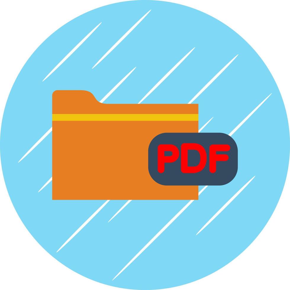 Datei-Pdf-Vektor-Icon-Design vektor