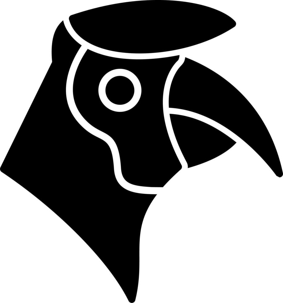 Nashornvogel Vektor Symbol