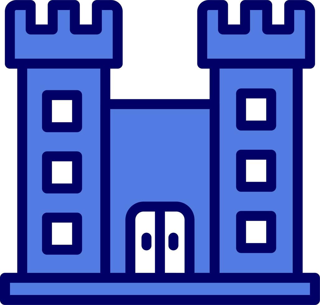 Schloss-Vektor-Symbol vektor