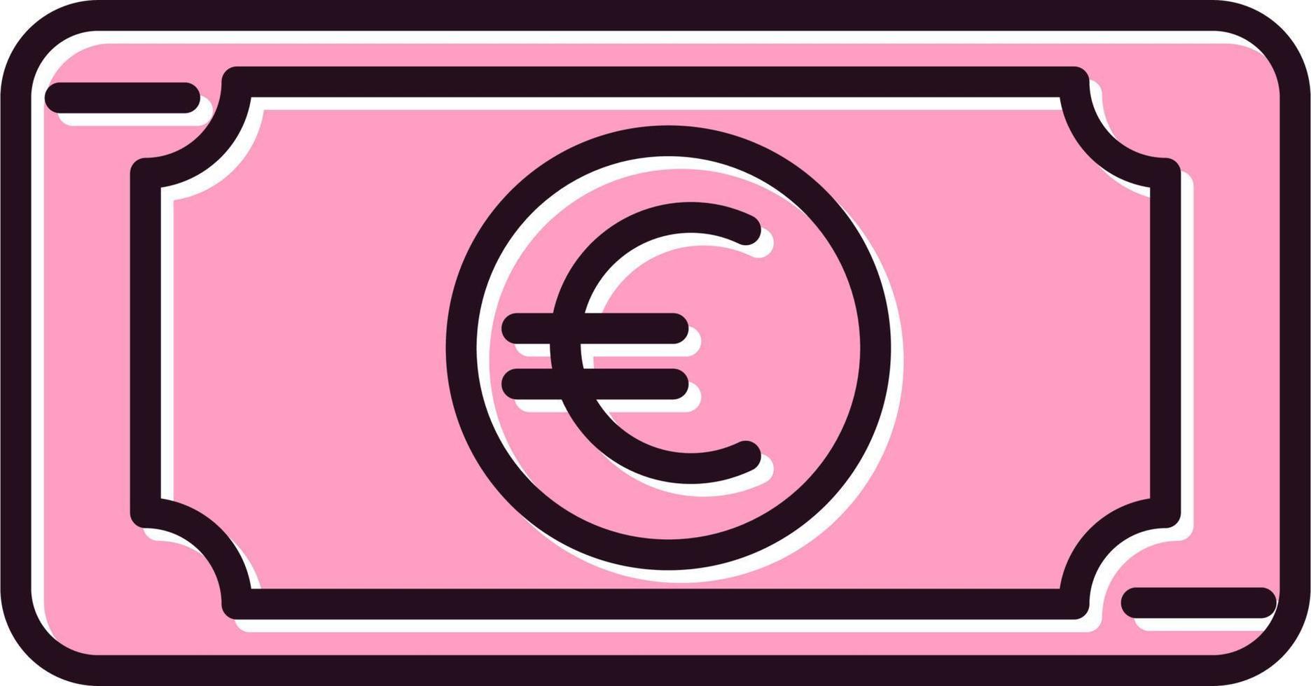 Euro-Vektor-Symbol vektor