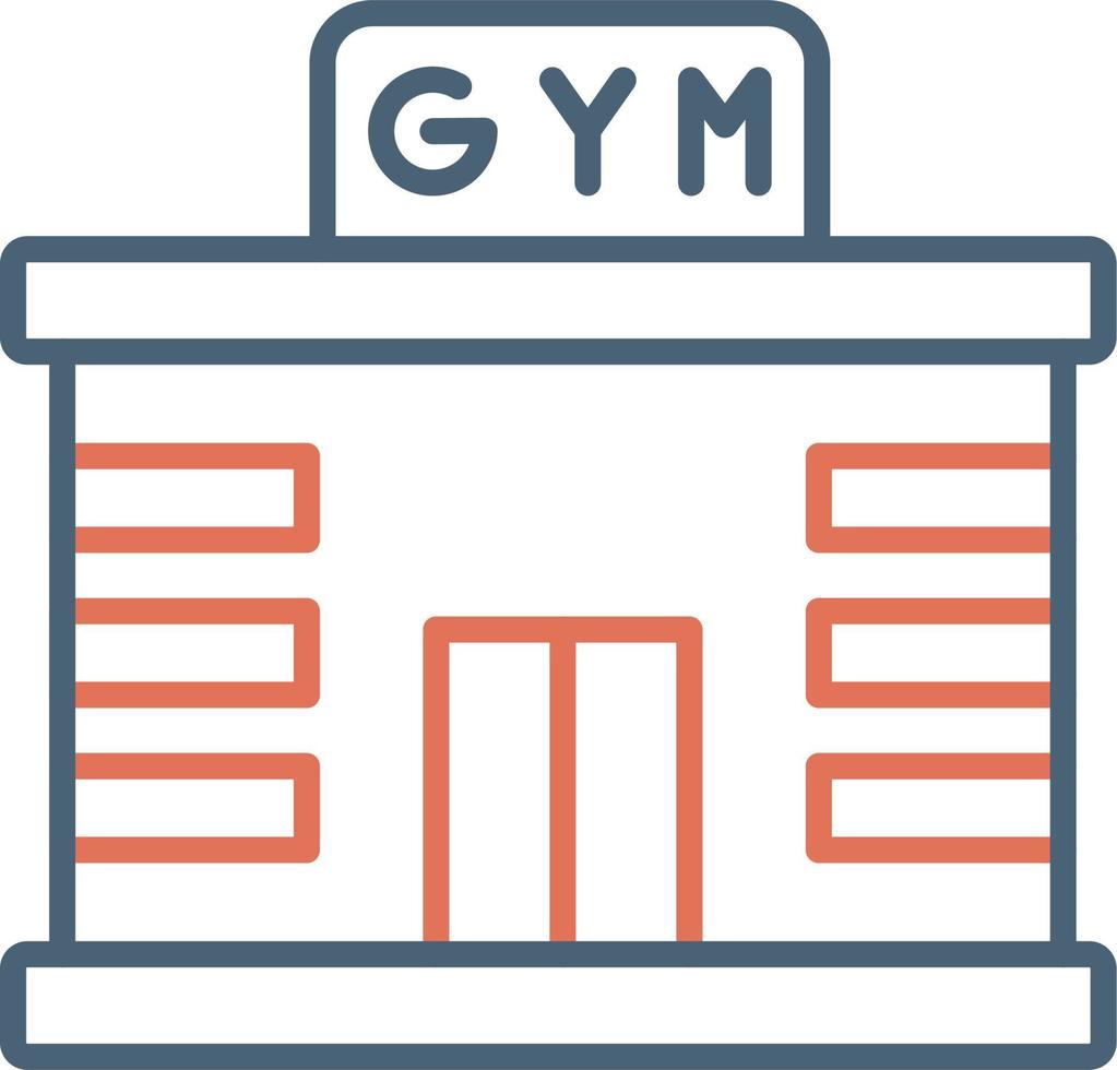 Gym vektor ikon