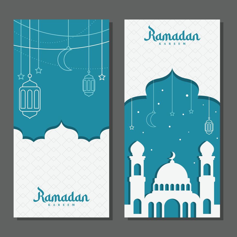 mall ramadan kareem illustration, premie vektor bakgrund, baner, hälsning kort etc.