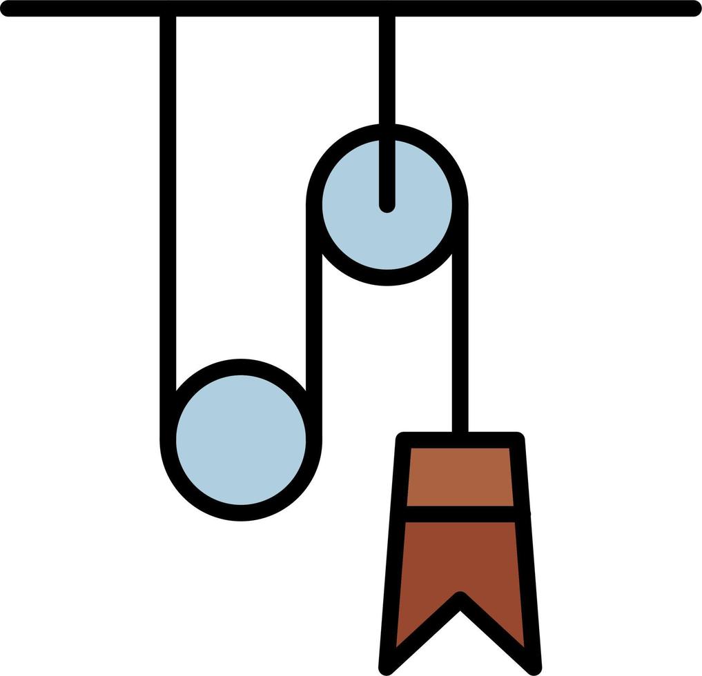 Riemenscheiben-Vektorsymbol vektor