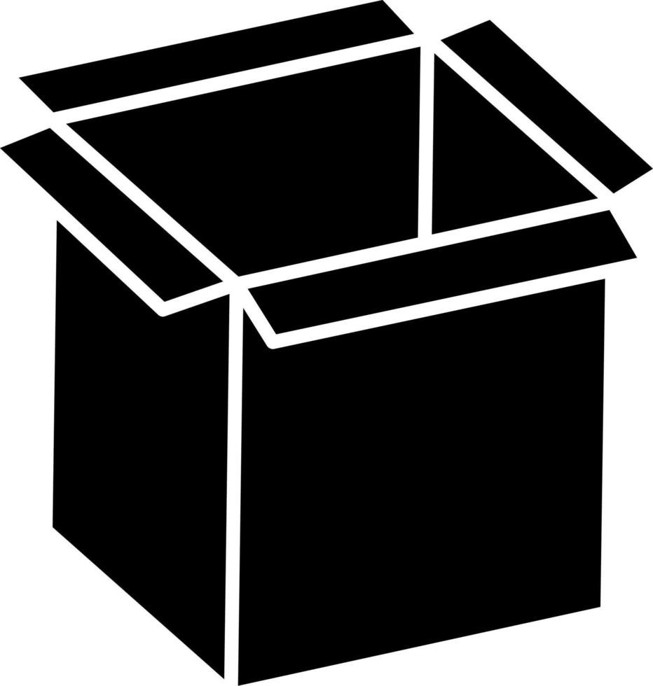 Karton-Vektor-Symbol vektor