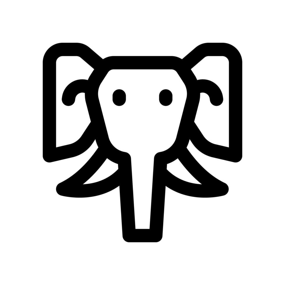 Elefant Symbol zum Ihre Webseite Design, Logo, Anwendung, ui. vektor