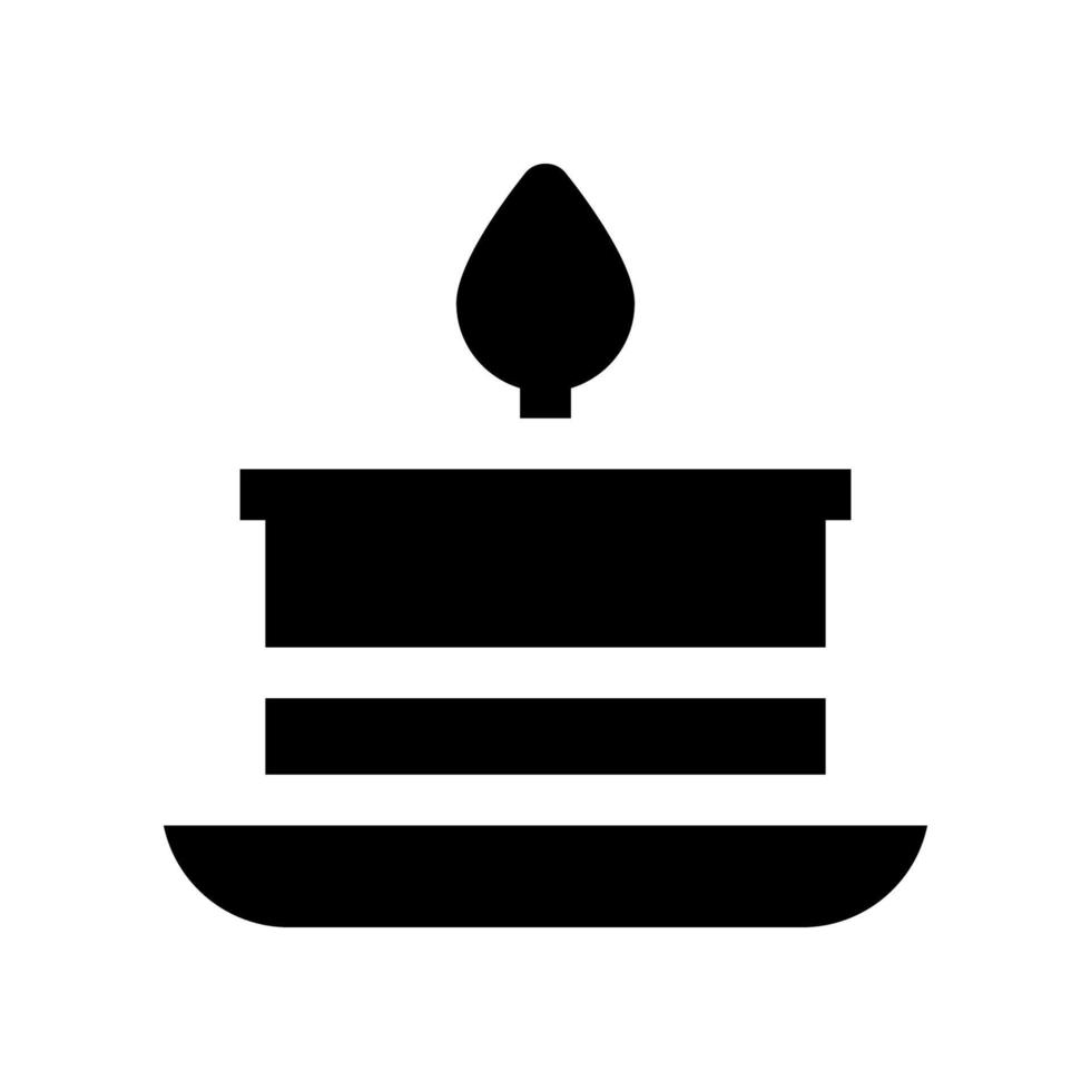 Kerze Symbol zum Ihre Webseite Design, Logo, Anwendung, ui. vektor