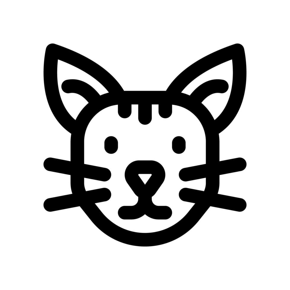 katt ikon för din hemsida design, logotyp, app, ui. vektor