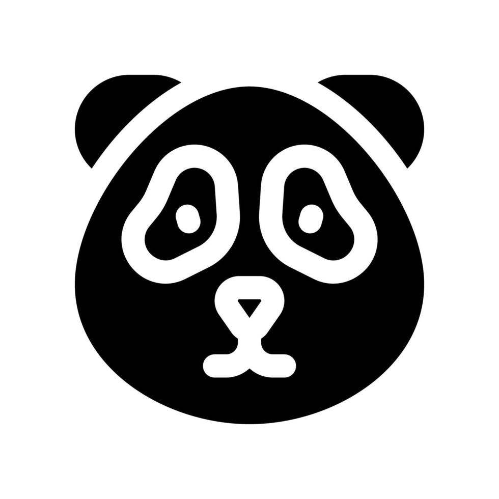 Panda Symbol zum Ihre Webseite Design, Logo, Anwendung, ui. vektor