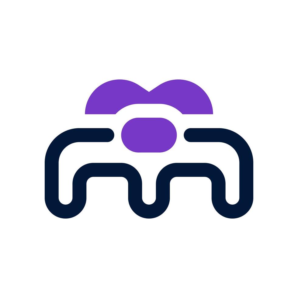 Haar Klemme Symbol zum Ihre Webseite Design, Logo, Anwendung, ui. vektor