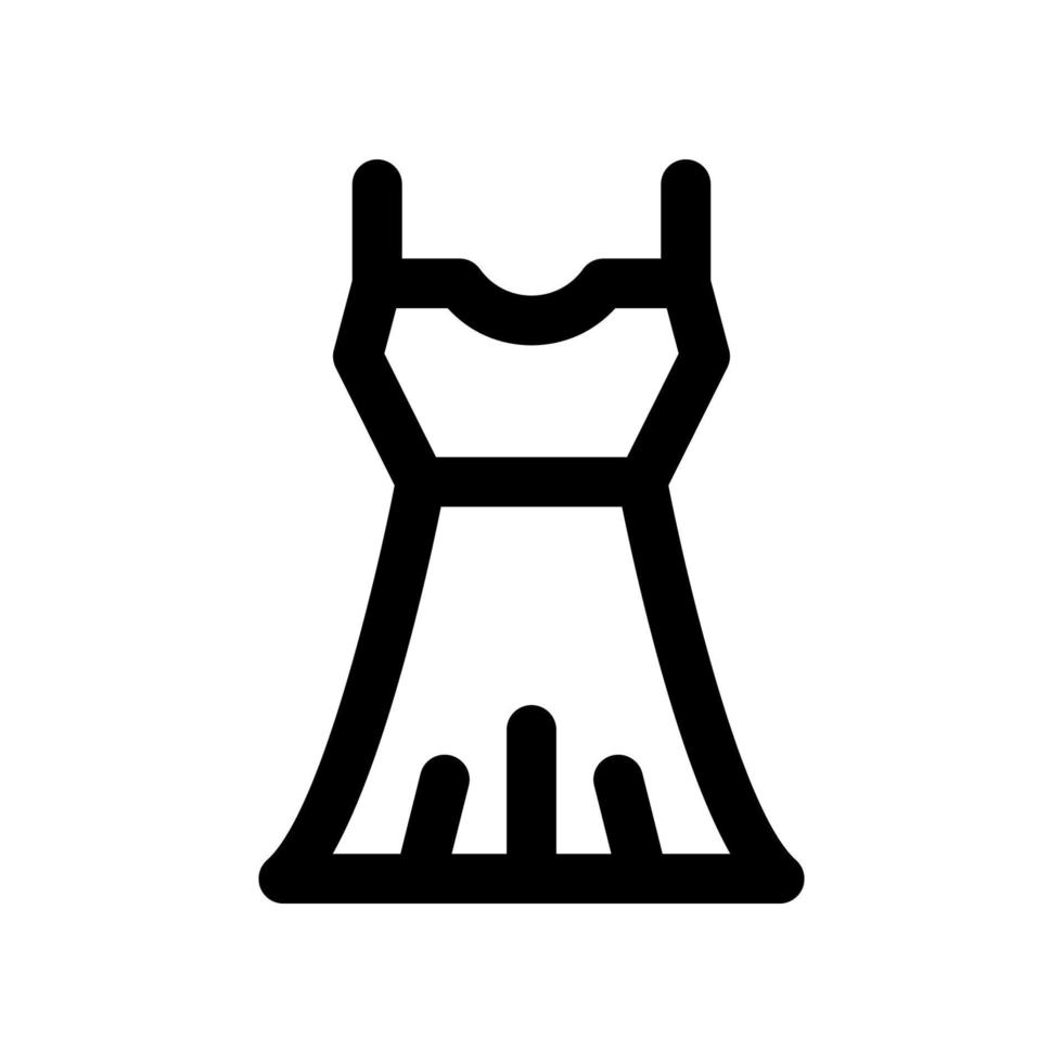 Kleid Symbol zum Ihre Webseite Design, Logo, Anwendung, ui. vektor