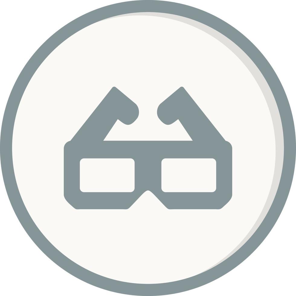 3d glasögon vektor ikon