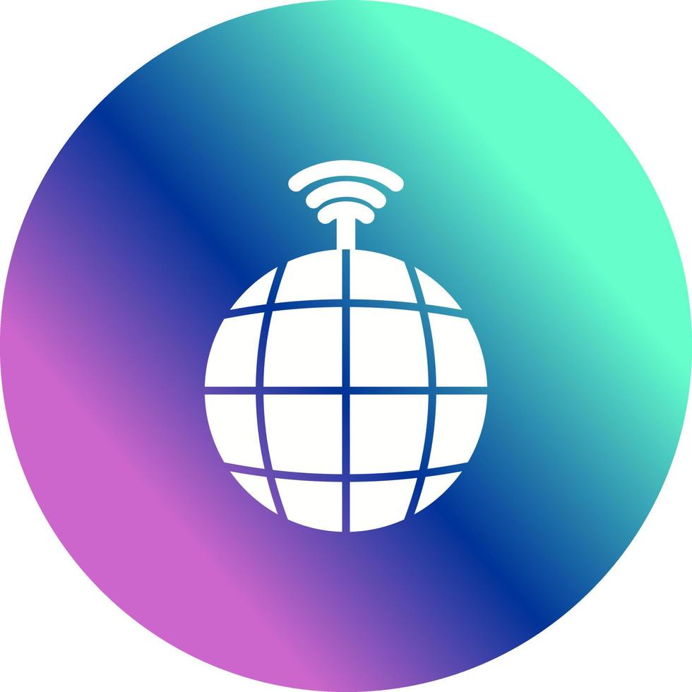 global Signale einzigartig Vektor Symbol