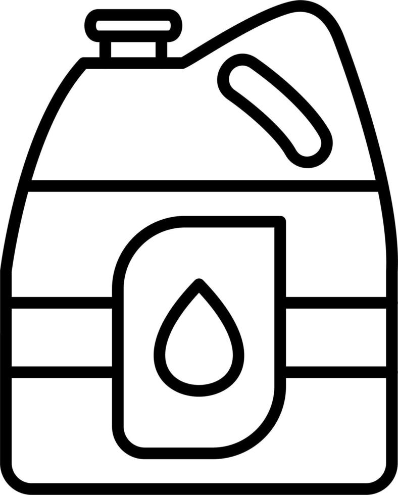 Symbol für Autoöl vektor