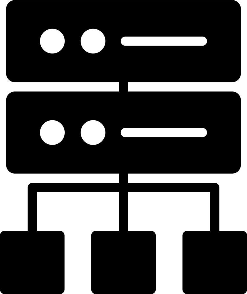 Hosting-Vektor-Symbol vektor